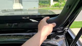 How To Remove 2023-2026 Toyota Prius Hatch Door Panel/Rear Door Panel/Liftgate Door Panel.