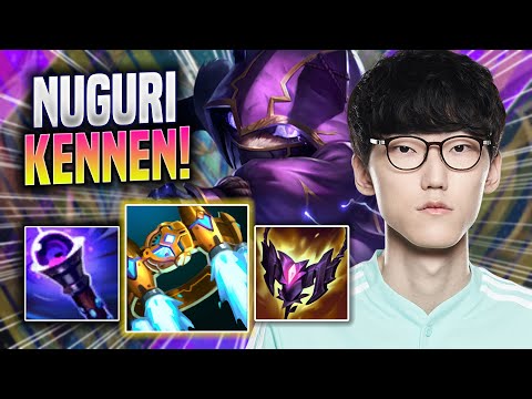 NUGURI IS A BEAST WITH KENNEN! - DK Nuguri Plays Kennen TOP vs Sejuani! | Season 2022