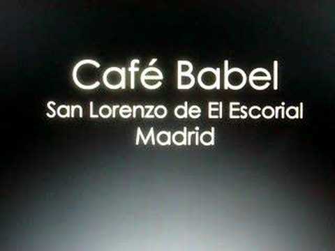 Chema Lara en el Café Babel