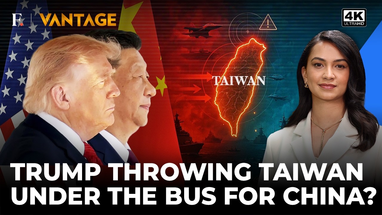 Trump-Xi Meet: Why US Allies Fear a Taiwan Concession | Vantage on Firstpost | 4K
