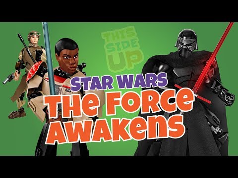 Star Wars Buildable Figures | Lego Force Awakens | Lego Buildable Figures | Kids Toy Reviews