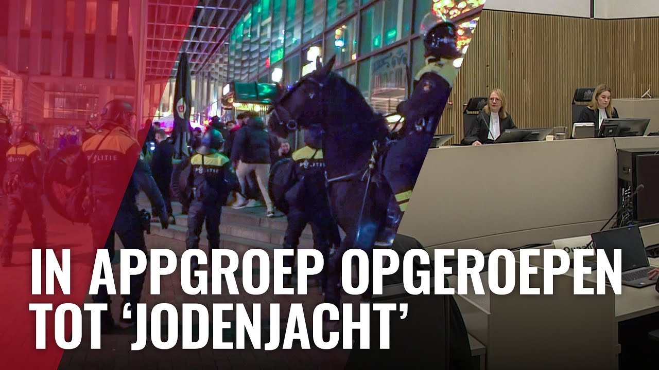 Daders geweld tegen Maccabi-supporters krijgen tot 6 maanden cel