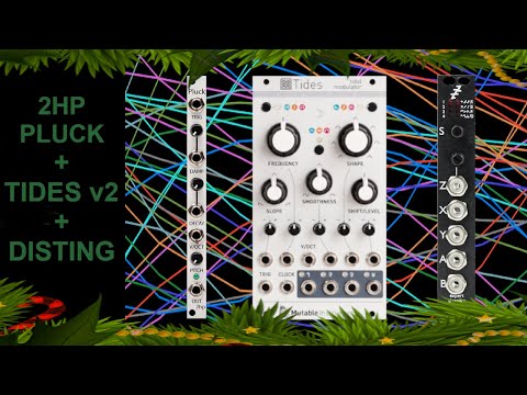 Pachelbel's Canon in Eurorack (2HP Pluck, Tides v2 and Disting) | Patches & Racks