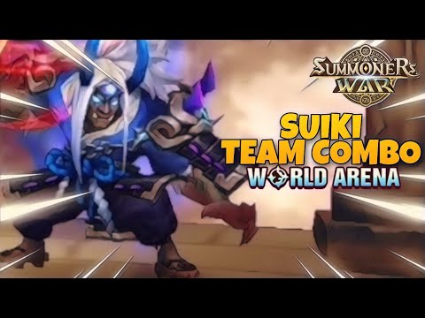 Suiki Team Combo in World Arena Ep. 3 - Summoners War