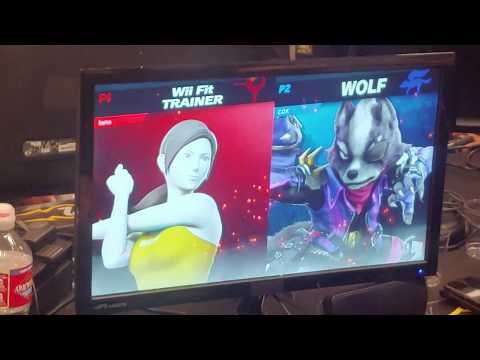 2GG NoS - varun (Wii Fit Trainer) vs. Charliedaking (Wolf) - Top 32, LR2 - Smash Ultimate