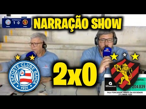 Commentary on the triumph of the Steel Squad - Bahia 2x0 Sport [Brazilian Championship Series A 2...