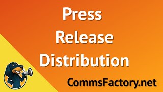 How does press release distribution work?