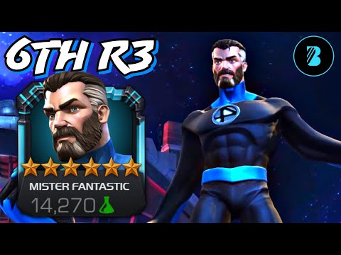 Mister Fantastic R3 Unawakened Gameplay - 6th R3 6 Star - Marvel Contest of Champions