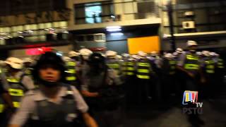 PM transforma centro de São Paulo em praça de guerra - 22/02/14