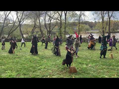 Witch dance in Frenchtown, NJ