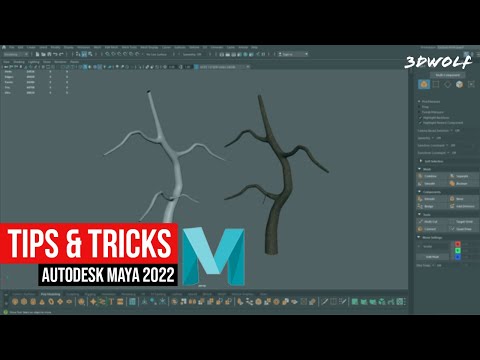Maya Tutorial How to Get Rid of Hard Edges in Autodesk Maya Harden Soften Edge Tool