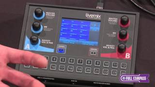 Video thumbnail for Livemix CS-DUO Personal Monitor Mixing Station - In-Depth Presentation | Full Compass by Full Compass