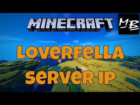 Minecraft LoverFella Server IP Address