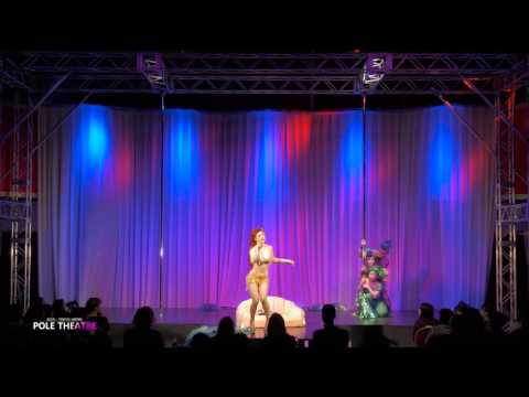 Hiromi McFaddin(momoMc)-Pro Pole Comedy winner - POLE THEATRE JAPAN 2015