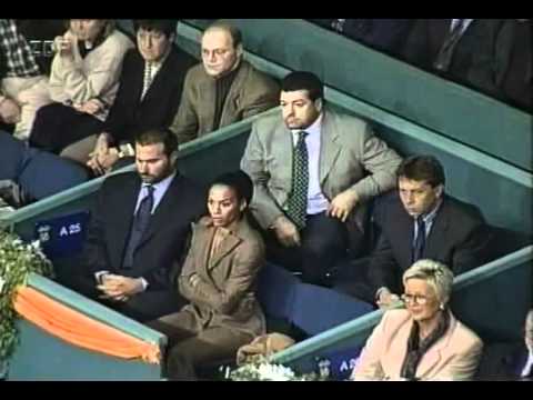 Becker vs Sampras - 4 aces in first game / first set