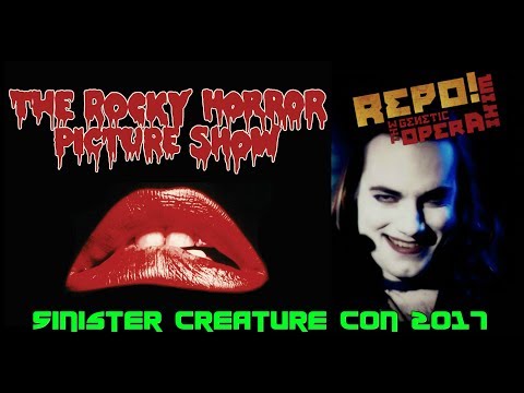 HILARIOUS Rocky Horror Picture Show and Repo Panel | Sinister Creature Con 2017