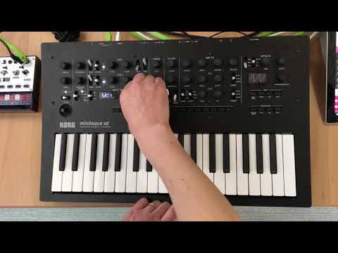 KORG minilogue xd Multi Engine DEMO