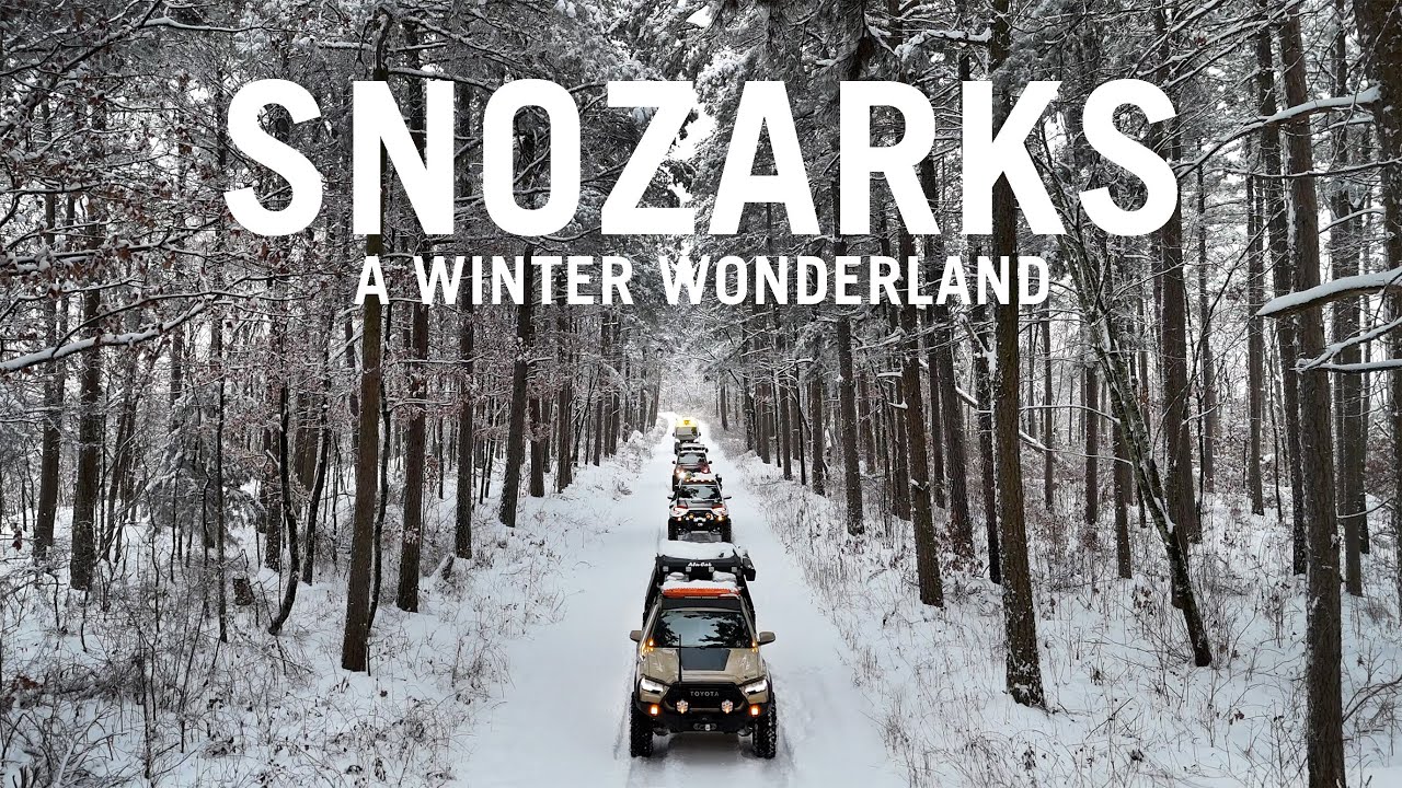 EPIC Snow Camping Adventure - Winter Wonderland in the Ozarks