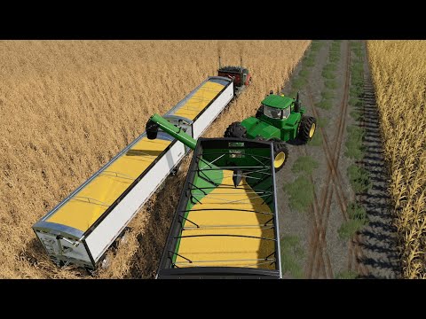 Lone Oak EP#119 | Harvest | FS19 Timelapse | Farming Simulator 19 Timelapse