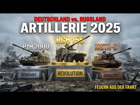 RCH 155 & PzH 2000 Warum deutsche Artillerie 2025 unschlagbar ist