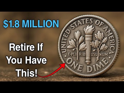 TOP 7 Most Valuable Roosevelt Dime Worth MILLION - Rare USA Coins Ever Discovered 