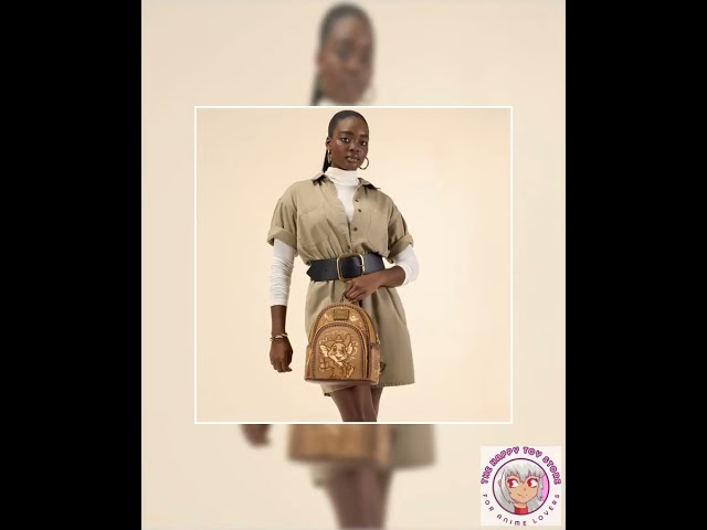 Vídeo relacionado con Loungefly Disney by Princess Damask Heo - Mochila exclusiva, blanco, medium, Casual