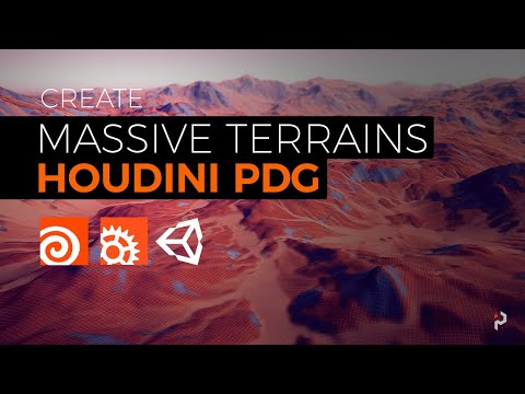 Create Massive Terrains with Houdini PDG and Unity 2019.3