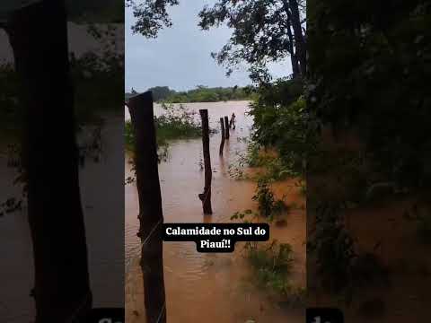 Interior de Monte Alegre do Piauí debaixo Dagua!!!