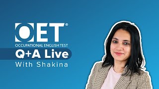 Q+A Live with Shakina