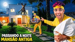PASSEI A NOITE NA ANTIGA MANSÃO DOS ROSA *Algo sobrenatural apareceu !