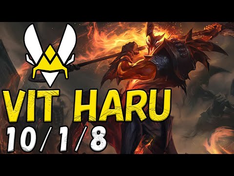 VIT Haru ヘカリム(Hecarim) VS グレイブス(Graves) JG patch 12.21 KR RANK