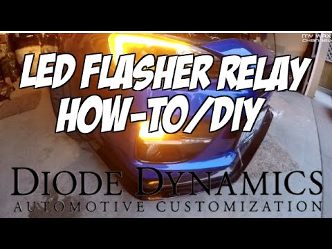 Diode Dynamics LED Flasher Relay DIY / 2015-2016 Subaru WRX/STI