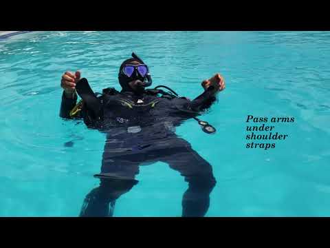 SKILL CIRCUIT: REMOVE SCUBA UNIT - SURFACE