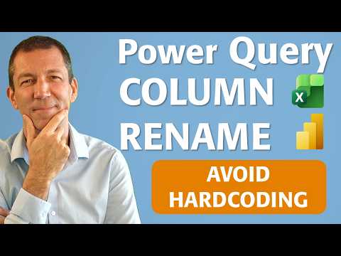 Power Query: Rename Column Dynamically Power Query: Rename Column Dynamically