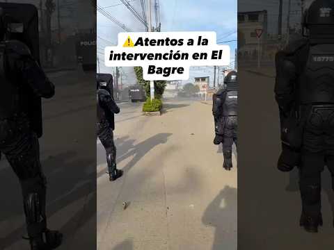 ⚠️Policía en la zona para despejar las vías