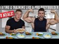 Eating & Training like a PRO BODYBUILDER for 24 hours | ft. Ryan Terry