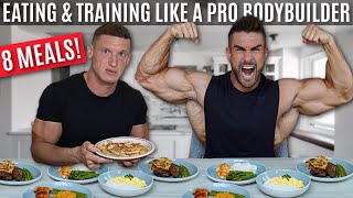Eating & Training like a PRO BODYBUILDER for 24 hours | ft. Ryan Terry