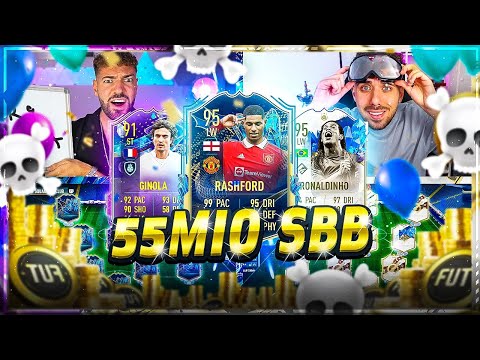 FIFA 23: RIP ☠ 55 MIO COINS SQUAD BUILDER BATTLE 🔥🔥 Wakez vs kleiner Cousin !!