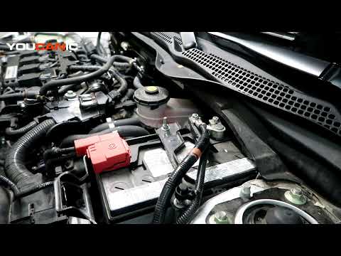 2016-2021 Honda Civic – Disconnect Battery Terminal
