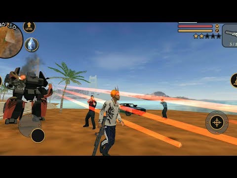 ► Vegas crime simulator #93 | Transformer Robot Camp Mission | Superman, Transformer Truck Robot