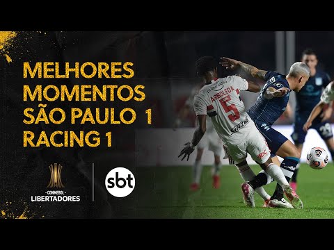 Vídeo / São Paulo 1  X 1 Racing - Libertadores 2021!