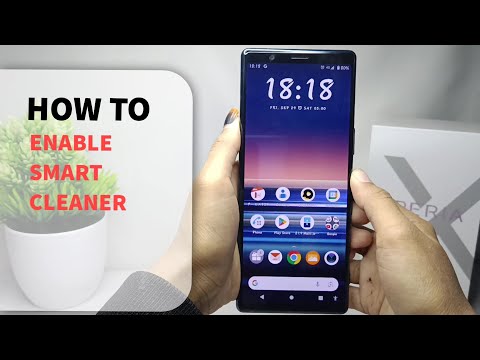 How To Enable Smart Cleaner In Sony Xperia