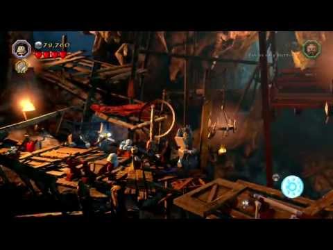 LEGO The Hobbit-Level 7- Goblin Town Walkthrough/Gameplay