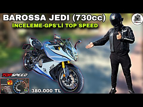 R25'TEN UCUZA 730cc !.. BAROSSA JEDI İNCELEME VE TOP SPEED & GPS ÜZDÜ & SANKİ UZAYLILAR TASARLAMIŞ !
