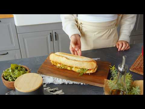 Mozzarella-Sandwich: geschmolzenes Käse-Glück aus dem Ofen