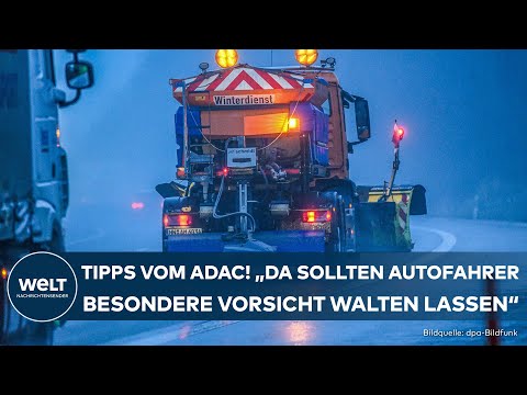GLATTEIS IN DEUTSCHLAND: ADAC warnt! Extreme Straßenbedingungen — Unfallgefahr erhöht