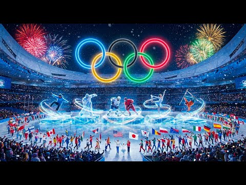 Winter Olympics 2026 Grand Opening Parade | Panoramic of the Olympic Winter Games Opening Ceremony