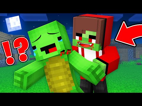 Why JJ Zombie Bite Mikey in Minecraft ? - Maizen