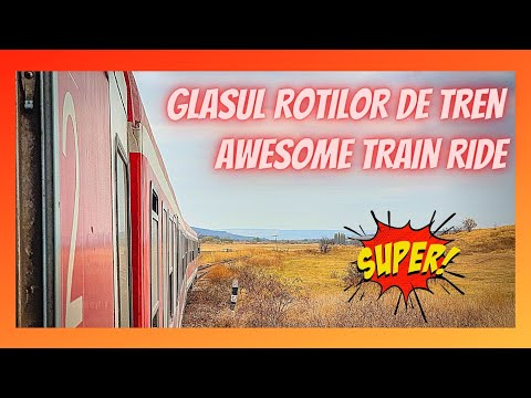 Glasul Rotilor de Tren | Calatorie cu Trenul / Train Ride Galati - Barlad | Linia 703 | ASMR