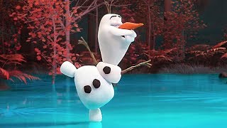 AT HOME WITH OLAF Dancing On Ice Trailer (NEW Frozen, 2020)